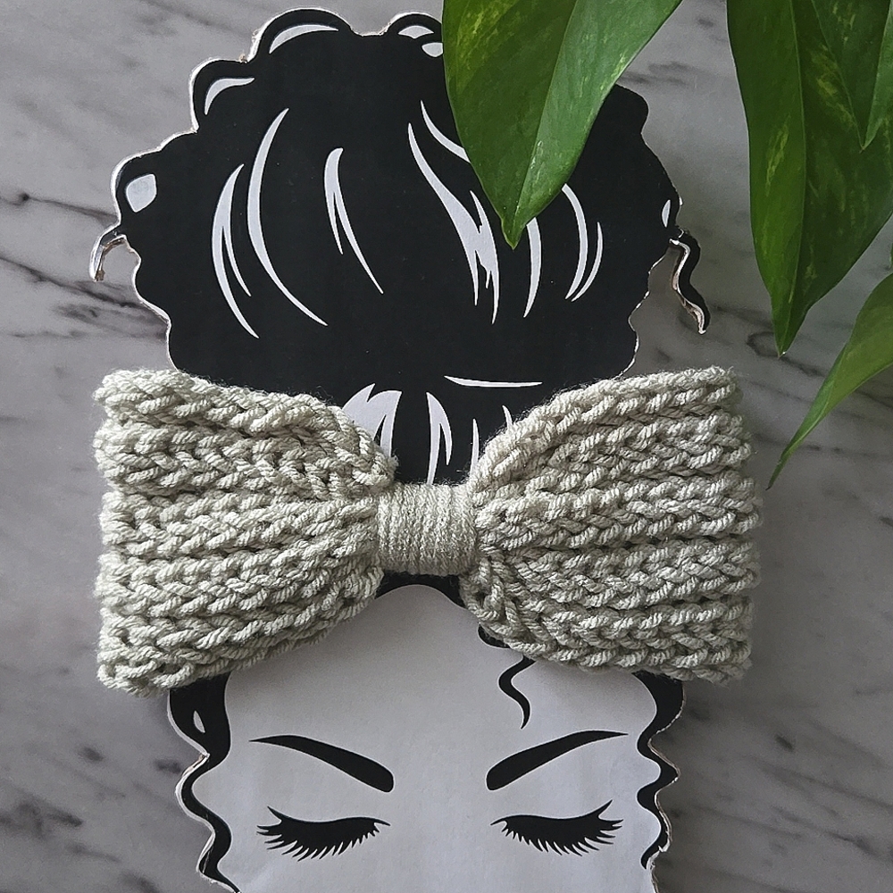 Handmade Knit Turban Headband
